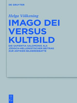 cover image of Imago Dei versus Kultbild